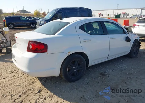 2011 Dodge Avenger Mainstreet from USA, damaged, VIN 1B3BD1FB6BN573441